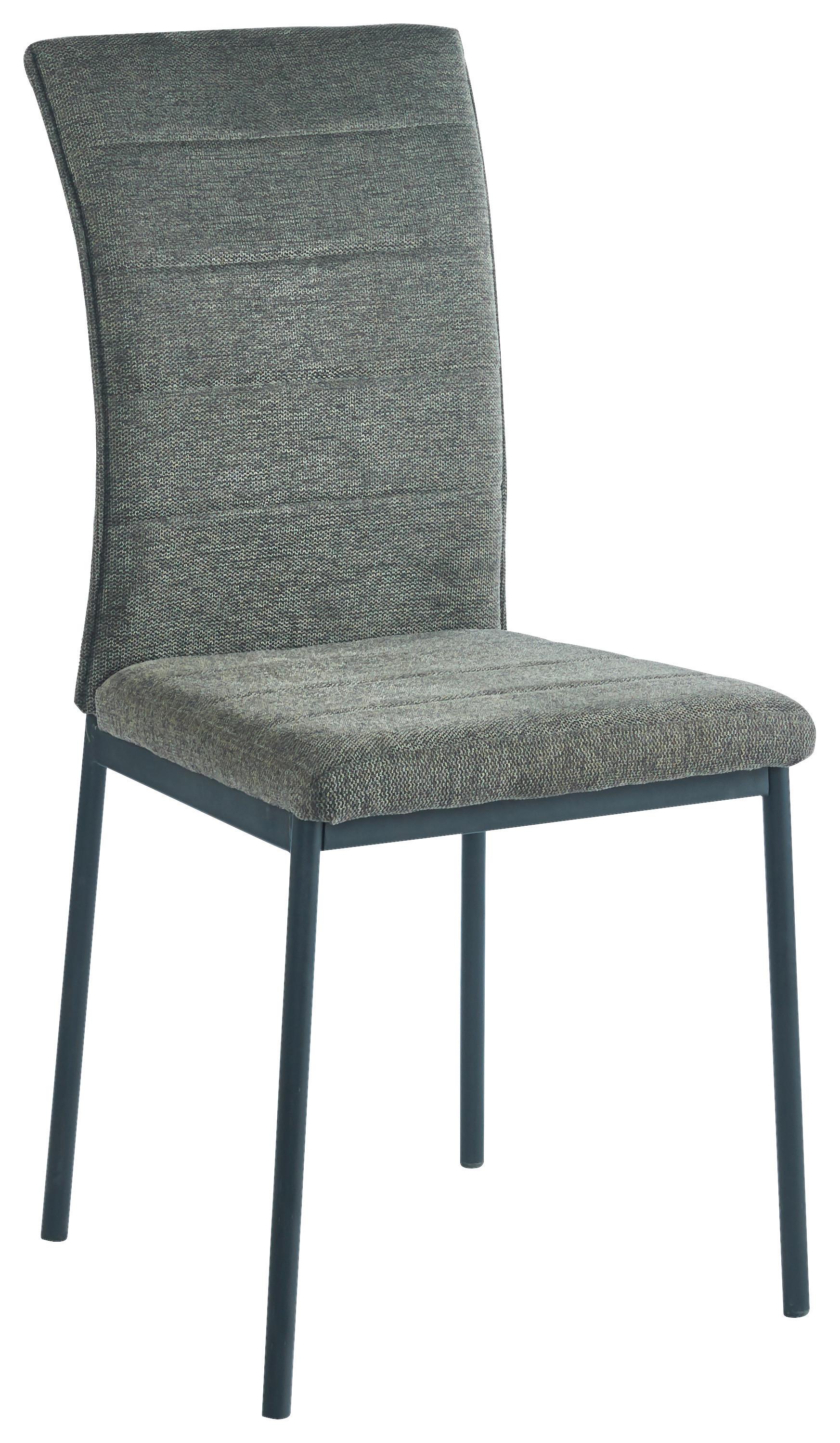 KRZESŁO JORDAN  -EXKLUSIV- - zielony/czarny, Design, metal/tkanina (44/95/57cm) - Carryhome