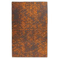 Flachwebeteppich Kalevi 200 - Orange, Konventionell, Textil (80/150cm) - Kayoom