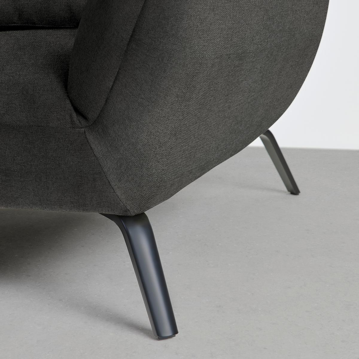 Wohnlandschaft Trendy Anthrazit - Anthrazit/Schwarz, MODERN, Holzwerkstoff/Textil (250/93/310cm) - Premium Living