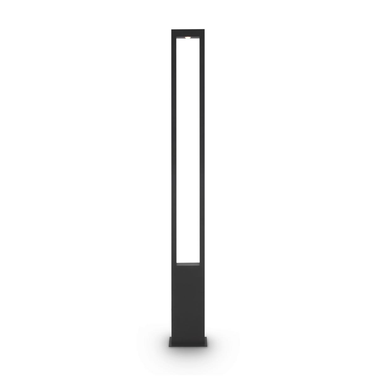 LUMINAIRE D'ALLÉE AUßENBONN - Graphitfarben, Trend, Metall (6/20/200cm) - MAYTONI