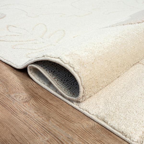 Kinderteppich Eclipse Creme Ø ca. 120cm - Creme, Trend, Textil (120cm)