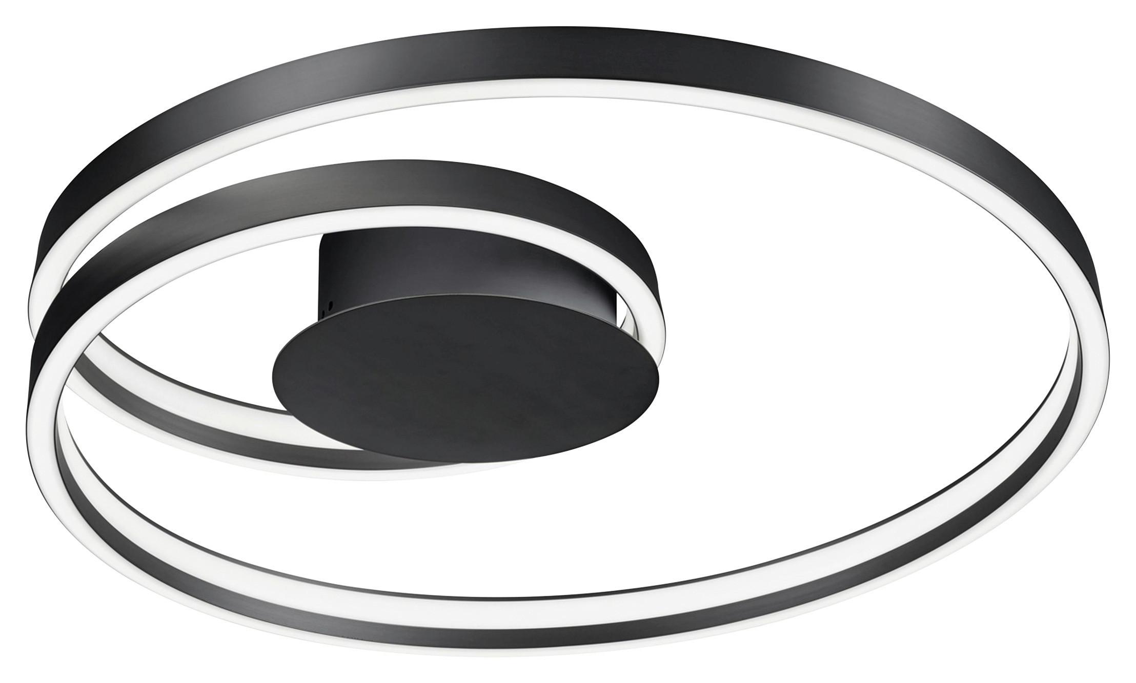 LAMPA SUFITOWA LED 677210132 CIOLA - czarny/biały, Lifestyle, tworzywo sztuczne/metal (72/12cm) - Cinque