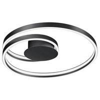 LAMPA SUFITOWA LED 677210132 CIOLA - czarny/biały, Lifestyle, tworzywo sztuczne/metal (72/12cm) - Cinque