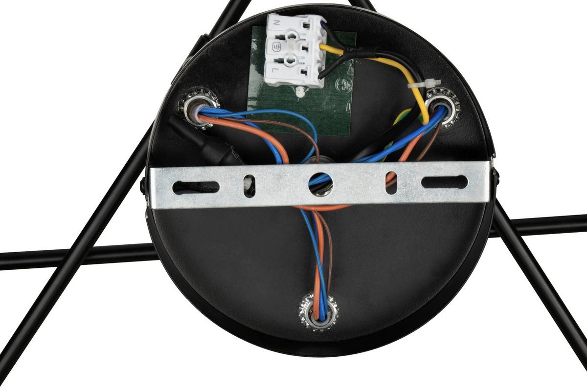 LAMPA SUFITOWA PEORIA *SBM* - czarny, Basics, metal (50/20cm) - Marama