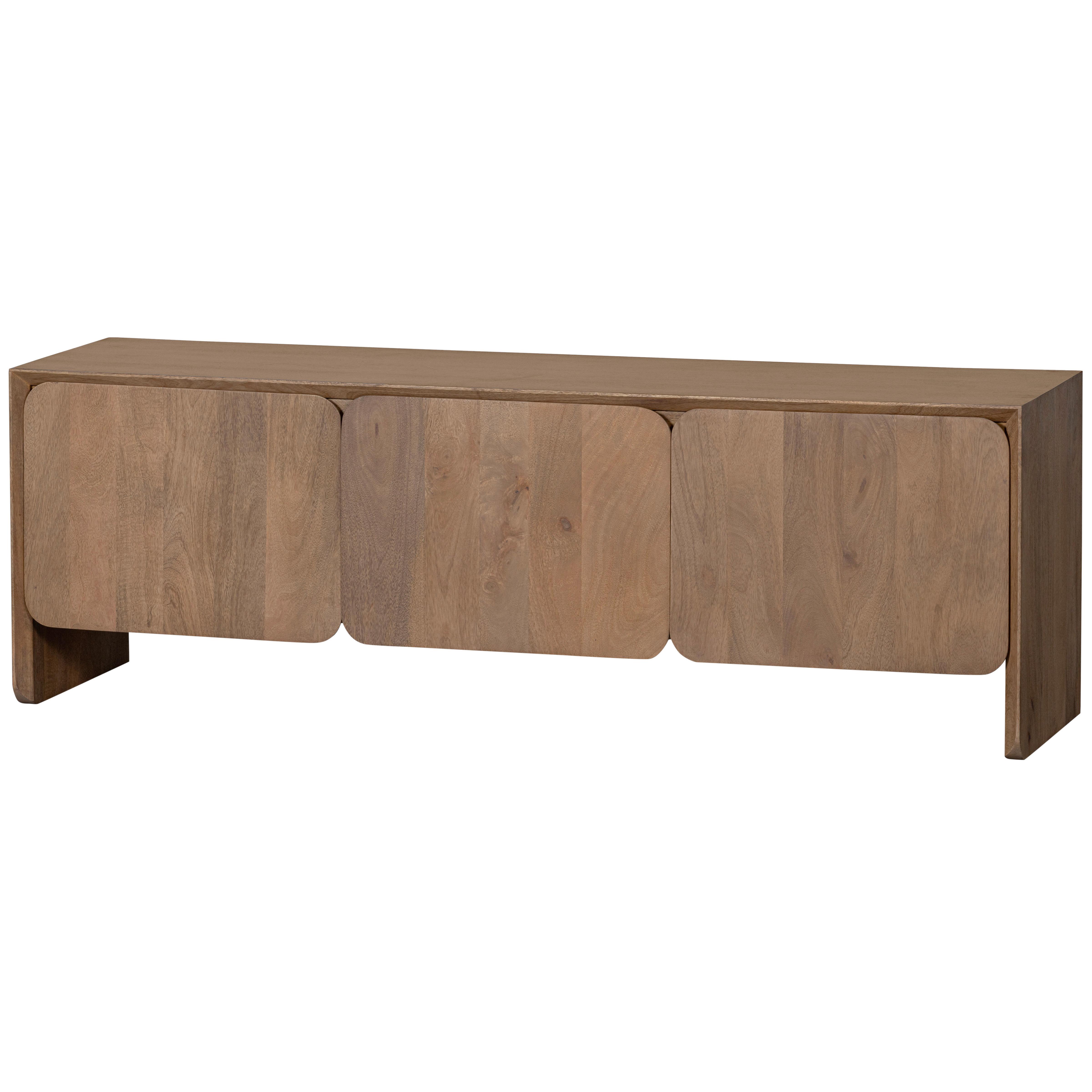 Lowboard Jerre Naturfarben B: 150cm - Naturfarben, Design, Holz (150/50/40cm) - Livetastic