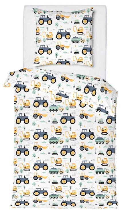 Kinderbettwäsche Traktor&Bagger ca. 140x200cm - Textil (140/200cm) - Mömax