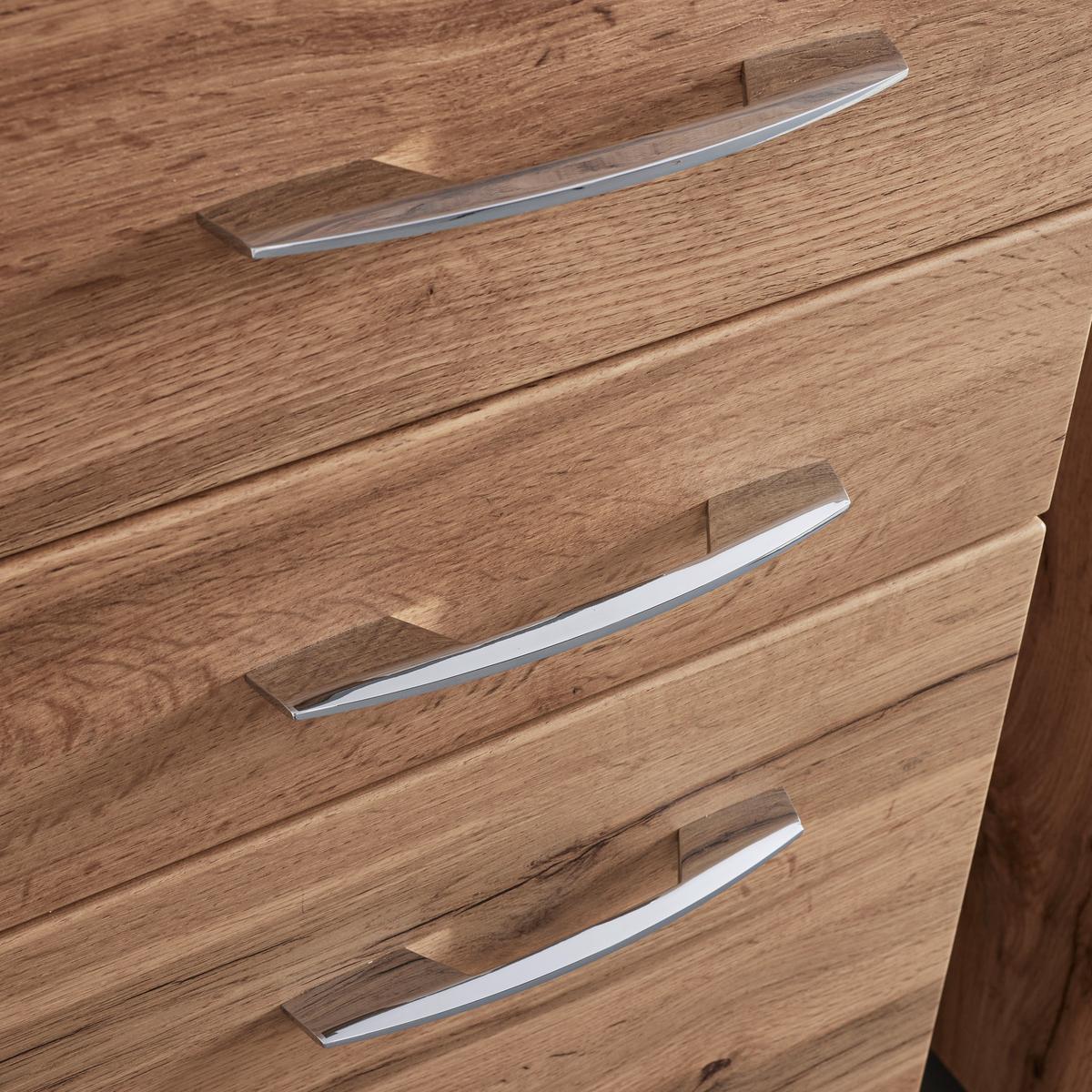 Dulap înalt Florida - culoare lemn stejar, Modern (40/180/35cm) - Premium Living
