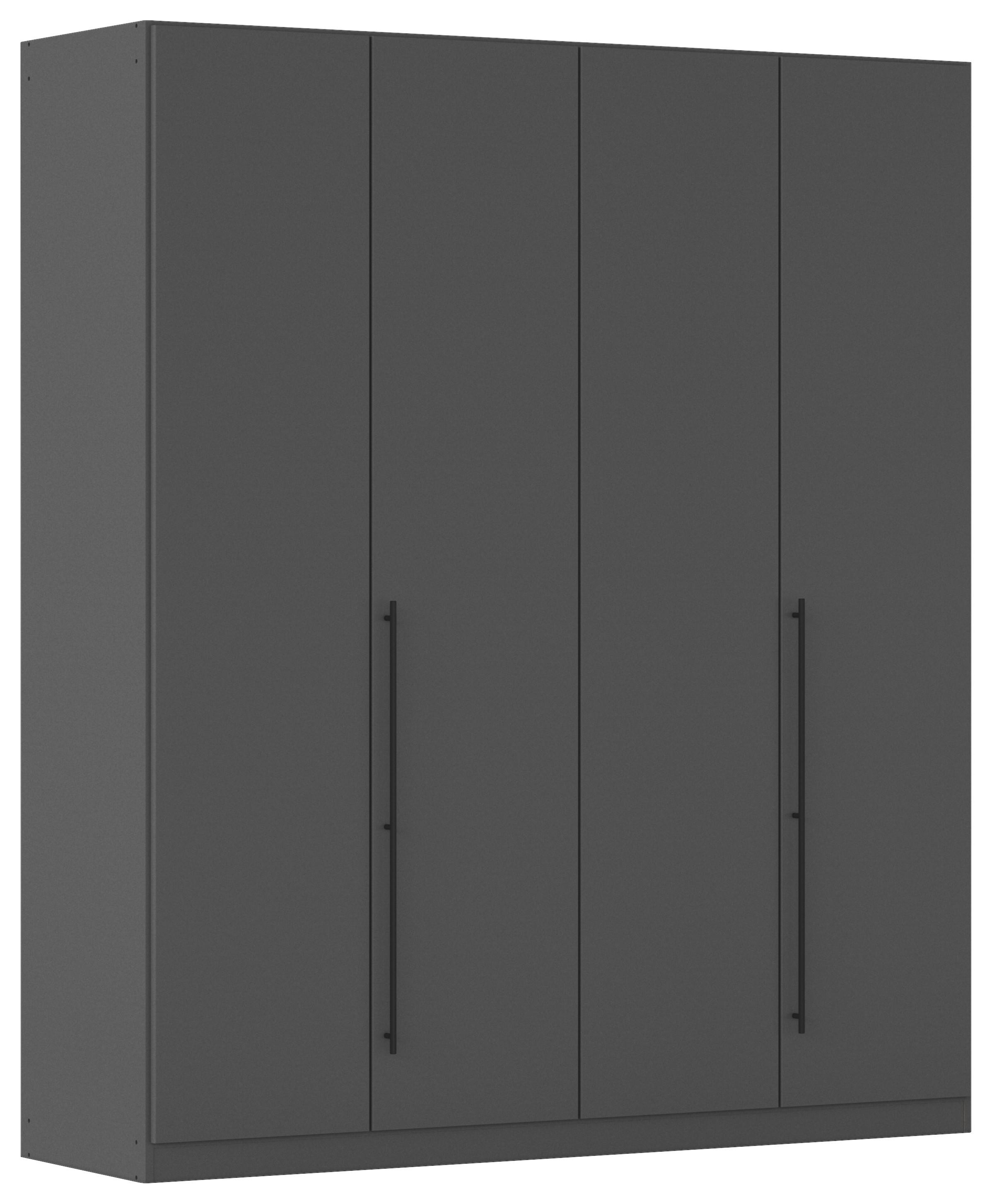 Șifonier Safari - gri, Konventionell, material pe bază de lemn (181/229/54cm)