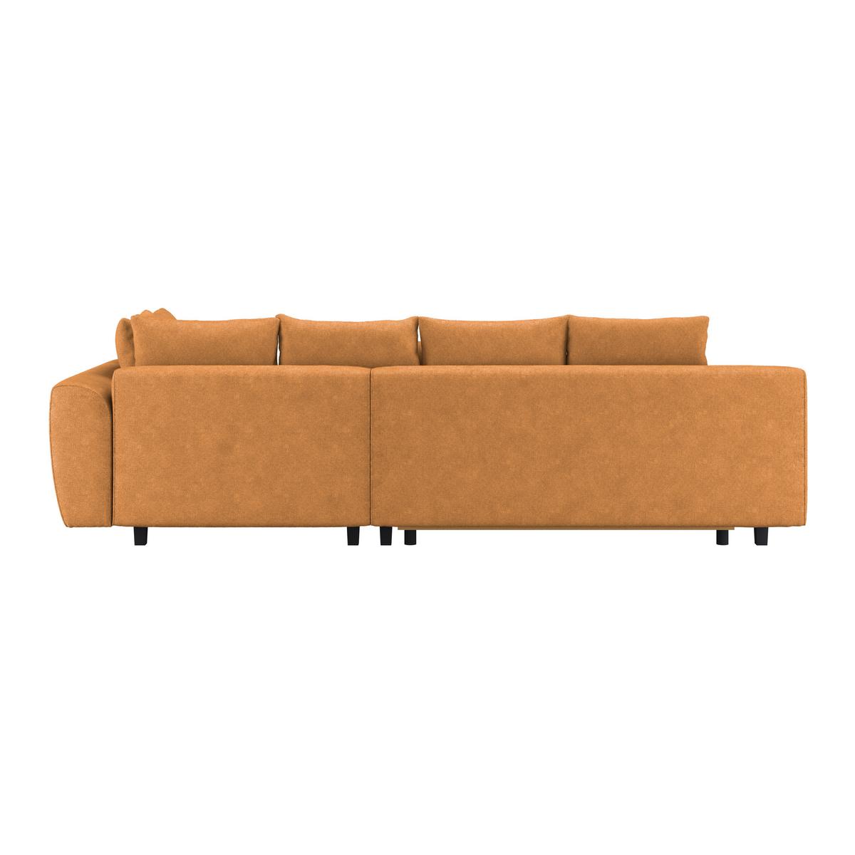 Colțar MENDOZA - portocaliu/gri, Design, textil (309/197cm) - Modern Living