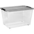 Box mit Deckel Rudolf - Klar, Kunststoff (58/39/35cm) - Mömax modern living Box mit Deckel Rudolf - Klar, Kunststoff (58/39/35cm) - Mömax modern living