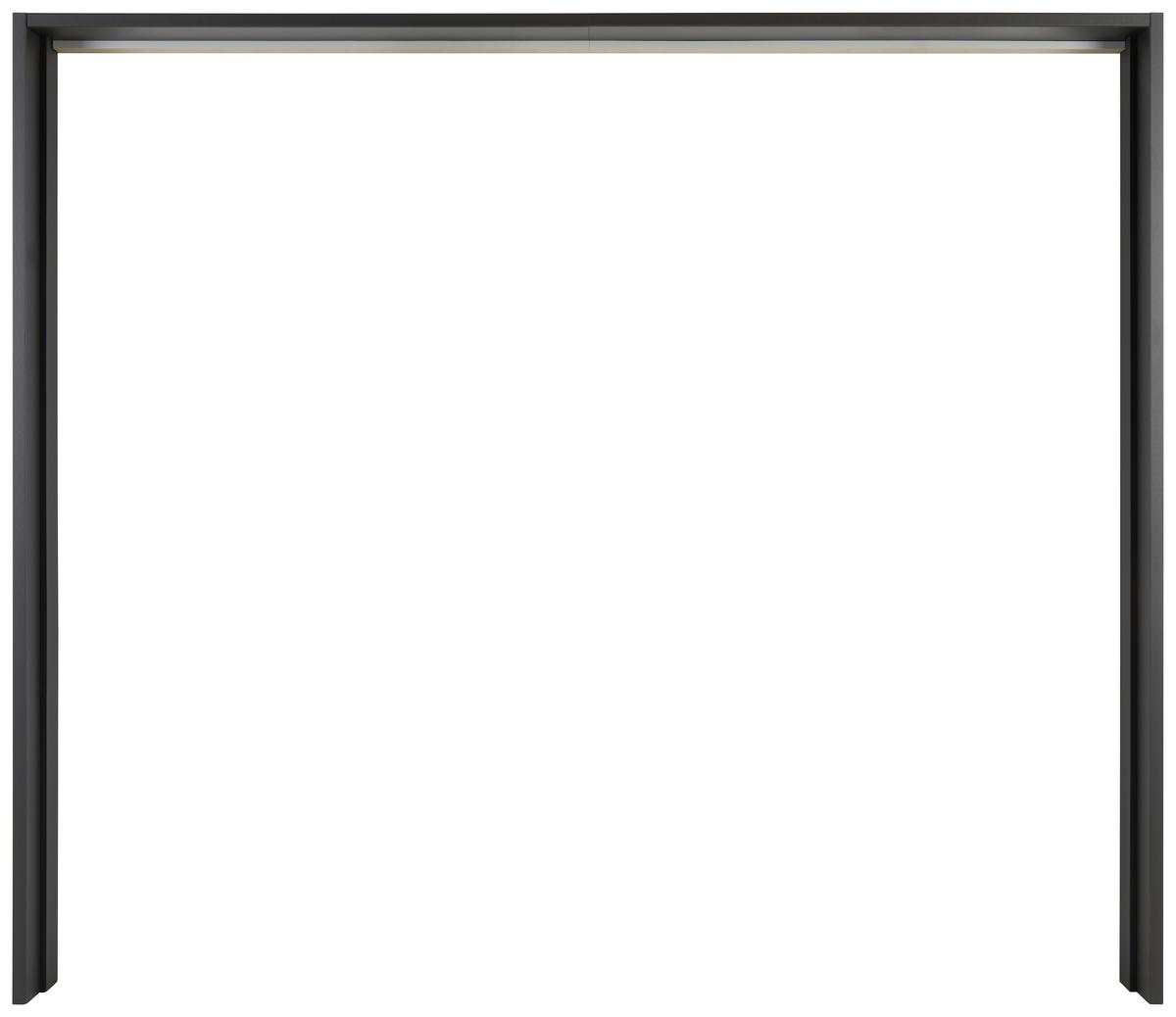 Passepartout in Graphitfarben - Graphitfarben, Holzwerkstoff (250cm) - Premium Living