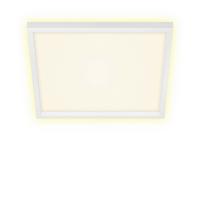 LED-Deckenleuchte Cadre Weiß max. 22 Watt - Weiß, Basics, Kunststoff (42,2/42,2/4cm)