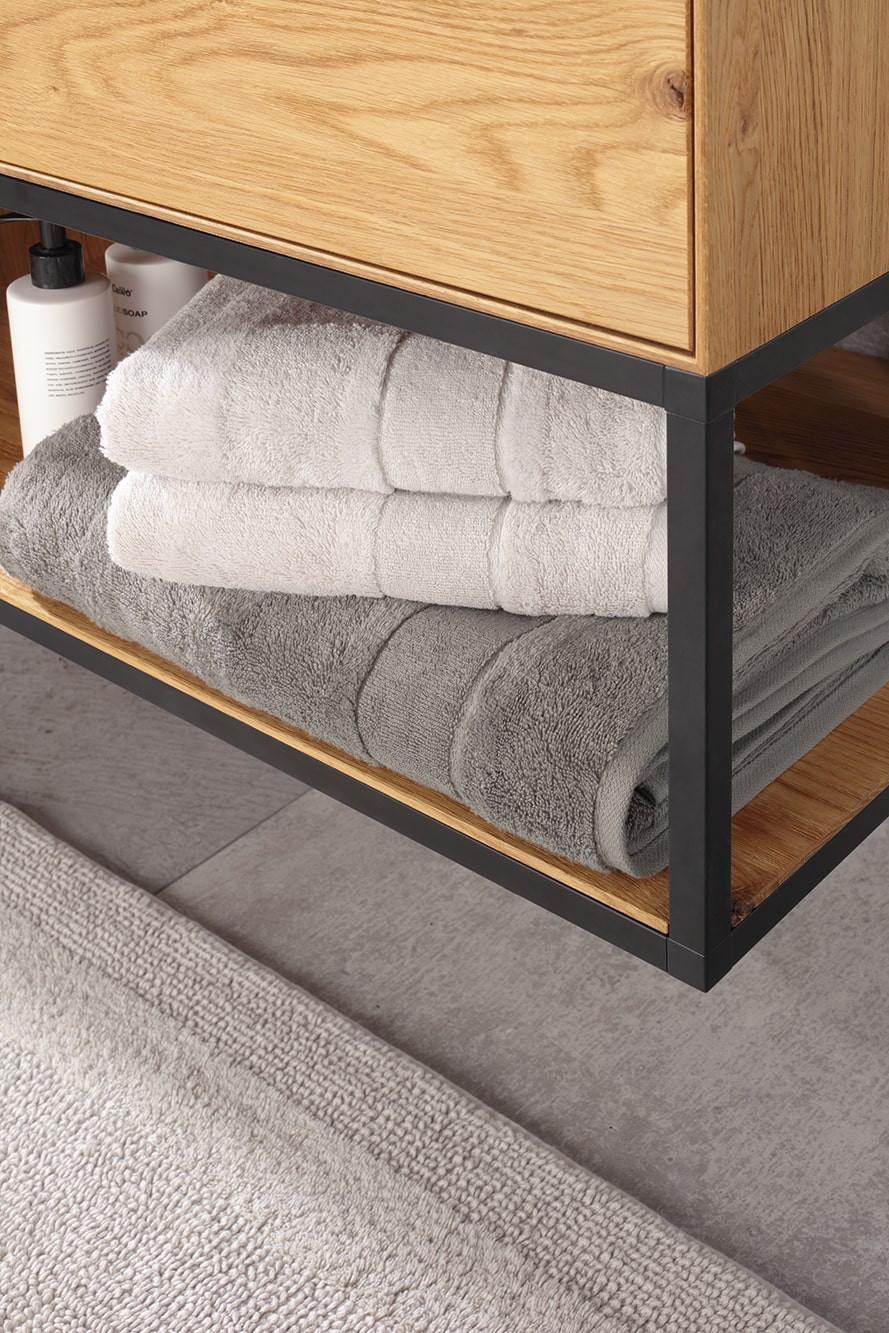 RĘCZNIK PRYSZNICOWY NOBLESSE² UNI - kolor naturalny, Basics, tkanina (80/160cm) - Cawoe