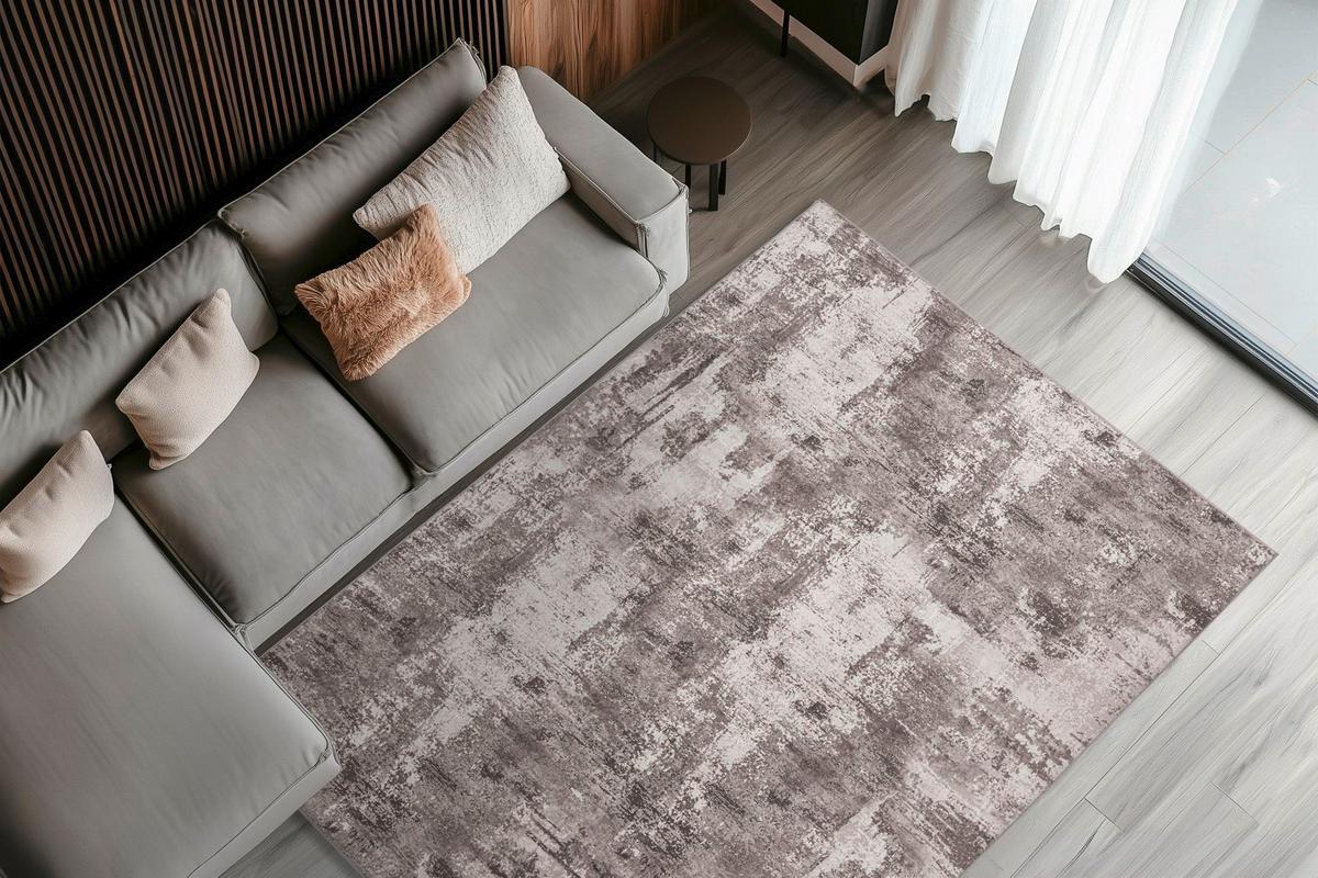Covor Cu Țesătură Plată My Avantgarde, Cca.200x290cm - taupe, Konventionell, textil (200/290cm) - Obsession