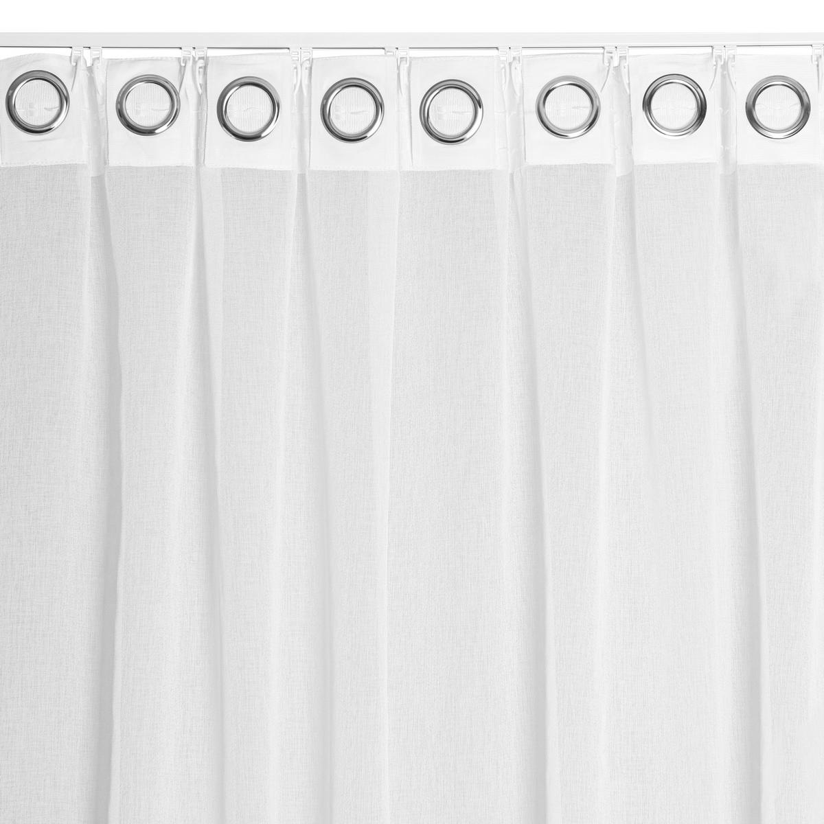 ZASŁONA GOTOWA 0161010 3 IN 1 LIM-HOME BLANC - biały, Basics, tkanina (280/240cm)