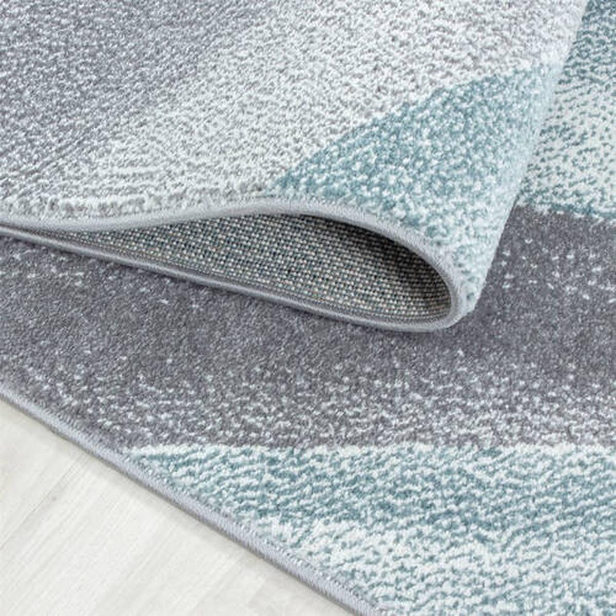 Webteppich Beta Blau ca. 200x290cm - Blau, Basics, Textil (200/290cm) - Novel