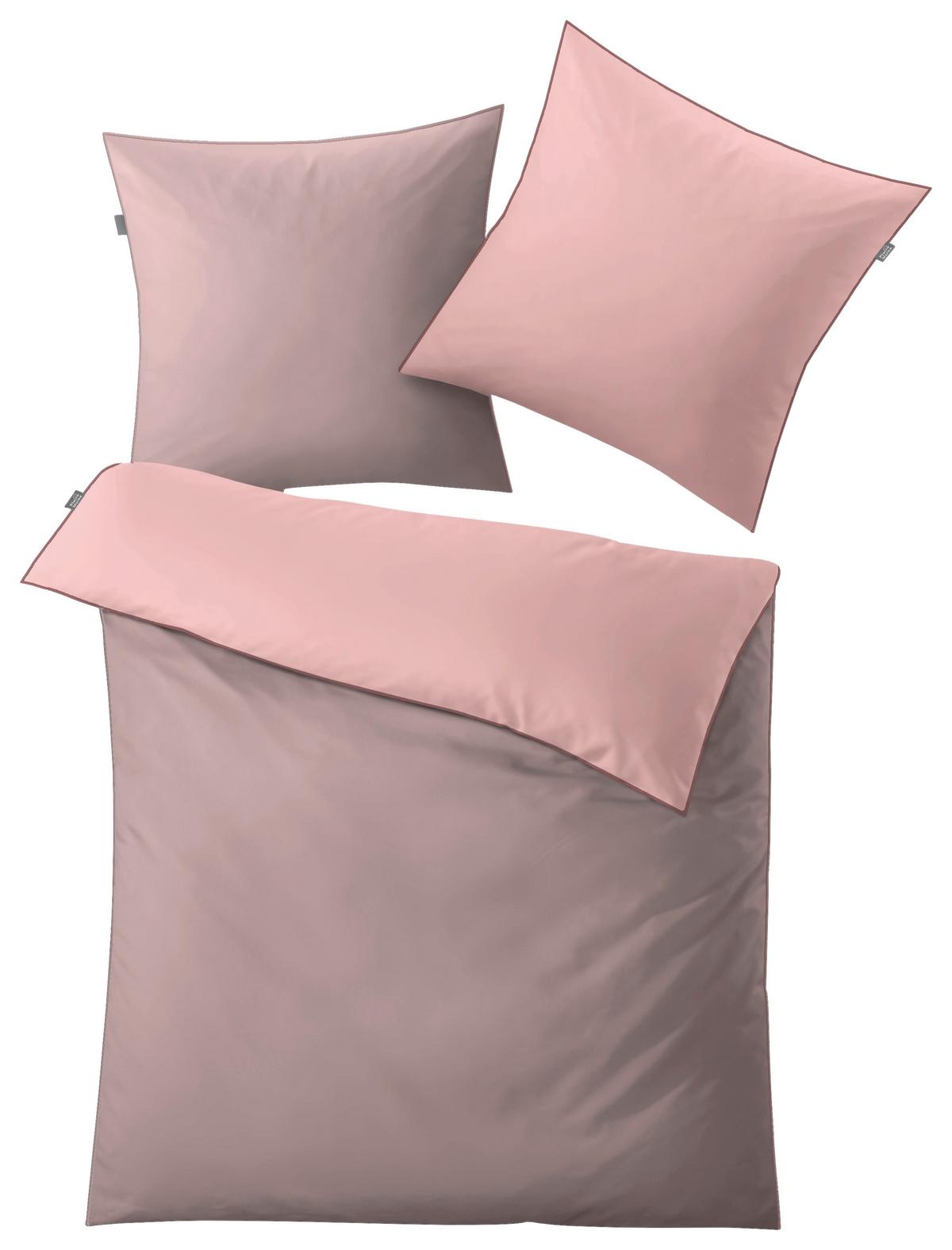POŚCIEL DWUSTRONNA 6320 407 952 LINDA - różowy, Konventionell, tkanina (135/200cm) - Kleine Wolke