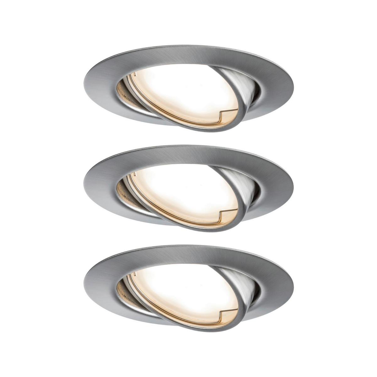Deckenleuchte EBL Base Set max. 5 Watt, 3-teilig - Basics (9,0cm) - Paulmann