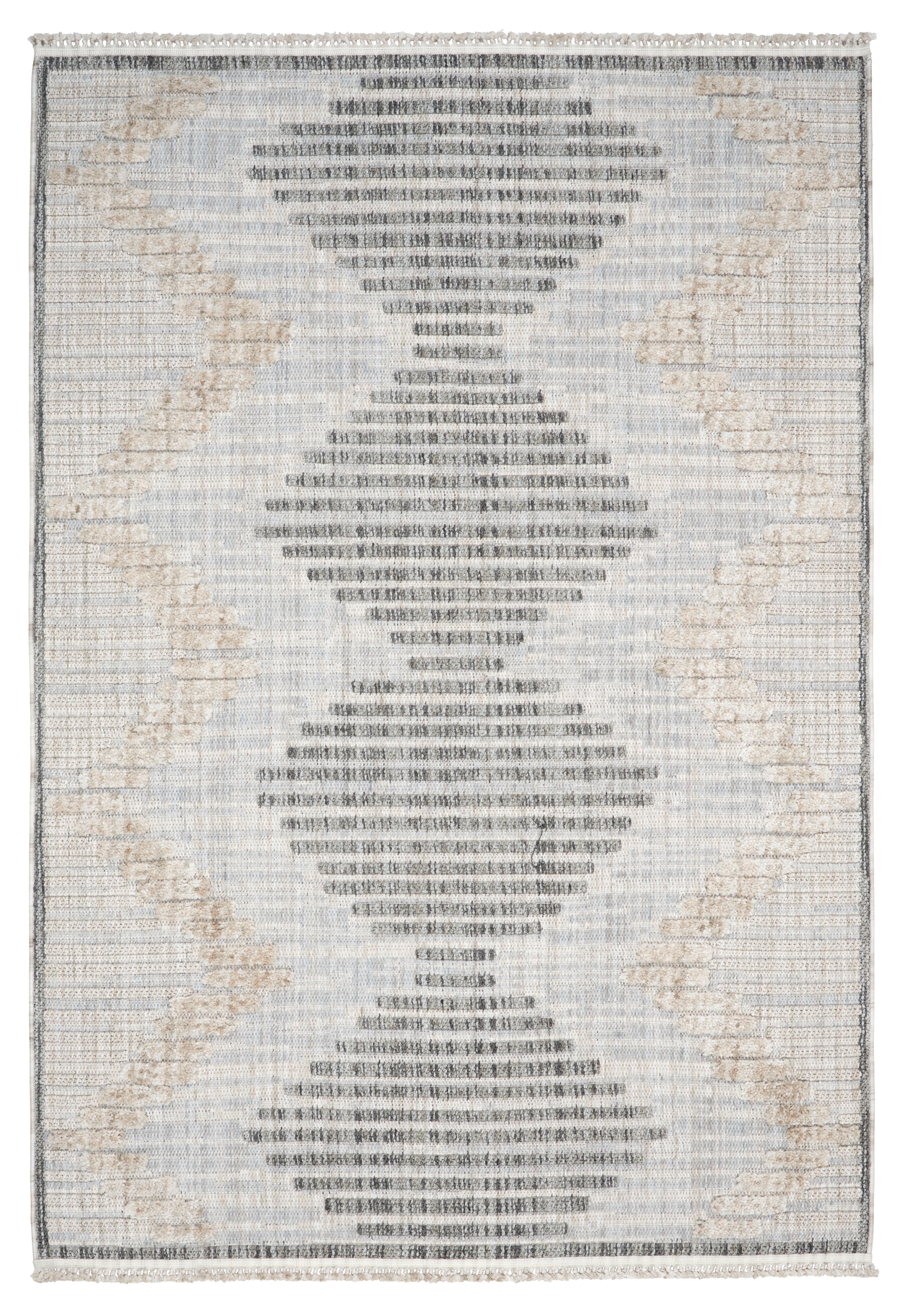 Ravno Tkana Preproga Valencia - bež, Moderno, tekstil (120/170cm) - Modern Living