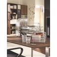 Briefablage Mesh - Silberfarben, Metall (35/27,5/29,5cm) - MÖMAX modern living