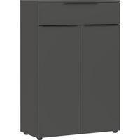 armoire à dossiers in Graphitfarben - Graphitfarben, Modern, Holzwerkstoff (81/120/40cm) - Premium Living
