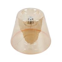 LED-Leuchtmittel C80241MM Bernsteinfarben max. 6 Watt - Bernsteinfarben, KONVENTIONELL, Glas/Metall (19/15cm) - Mömax