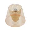 LED-LJUSKÄLLA C80241MM - bärnstensfärgad, Klassisk, metall/glas (19/15cm) - Mömax