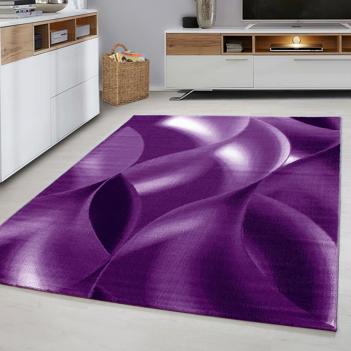 Tekač Plus, Vijolična, Ca. 80x300 Cm - lila/bela, Design, tekstil (80/300cm) - Novel