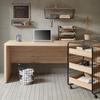 SNURRSTOL SURF -BASED- - svart, Modern, metall/trä (42/88-98/58,50cm) - Based