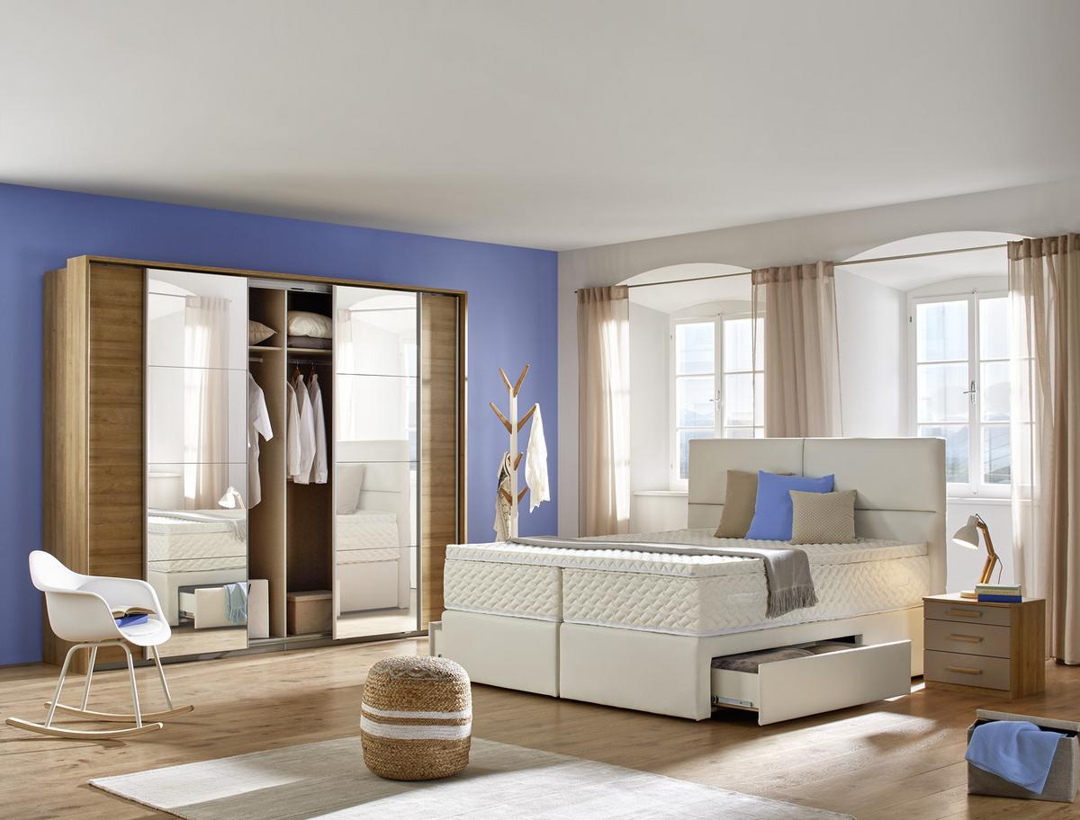 Kleiderständer in Braun/Weiß Bambus - Braun/Weiß, MODERN, Holz/Holzwerkstoff (43/185/43cm) - Modern Living