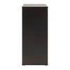 BYRÅ ADRIANO-M2 -EXKLUSIV- - svart/ekfärgad, Modern, trämaterial/plast (80/94,8/41,2cm) - Mömax