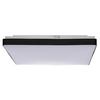 LED-TAKLAMPA JANNEK - vit/svart, Modern, metall/plast (33/33/5,5cm) - Mömax
