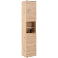 Dulap înalt Giga - stejar Artisan, Modern, material pe bază de lemn (40/190/32cm)