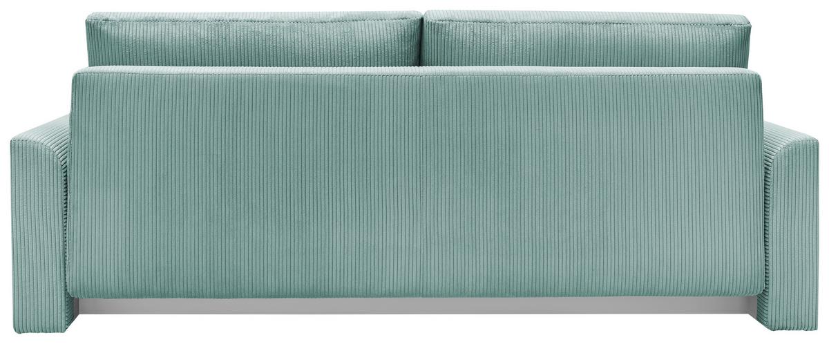 CANAPEA EXTENSIBILA mátově zelený manšestr - verde mentă, Modern, lemn (234/90/103cm) - Modern Living