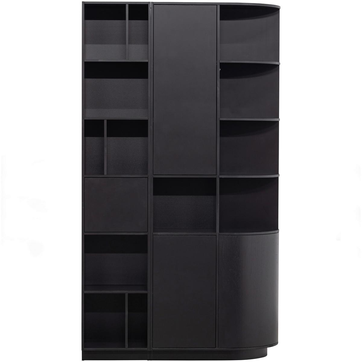 Buffet Finca Schwarz - Schwarz, Design, Holz (40/210/40cm) - Livetastic