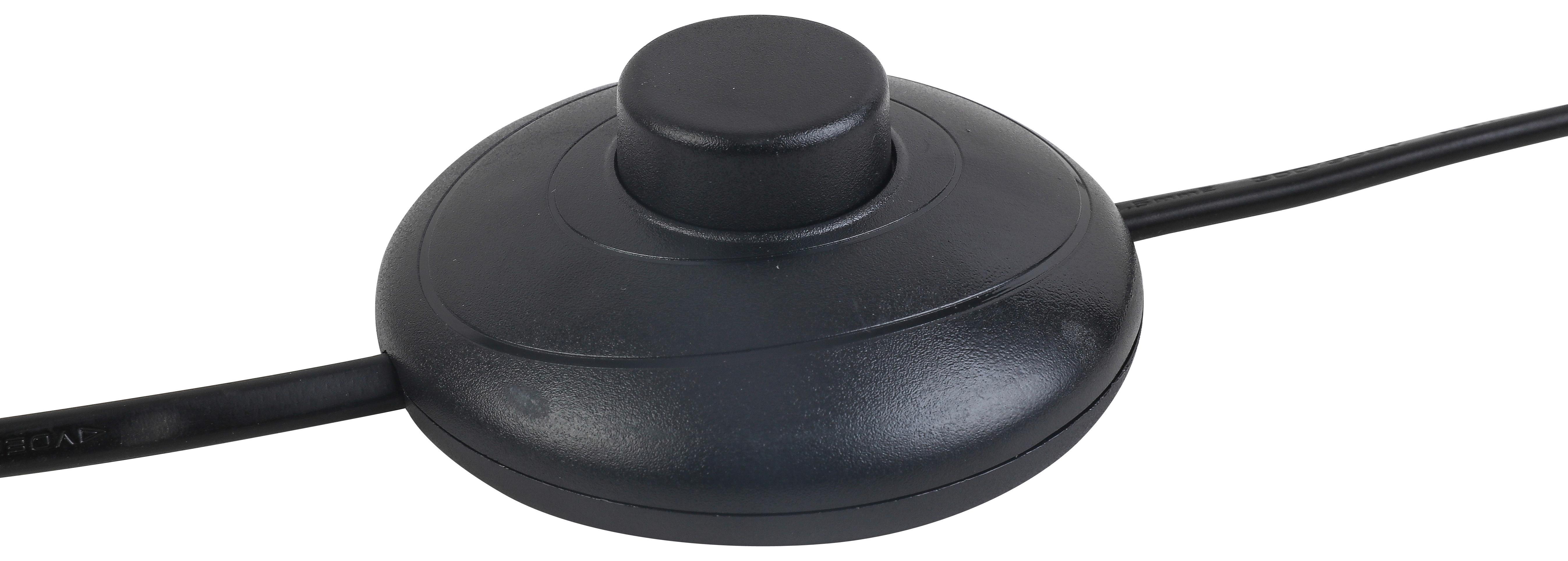 LED-GOLVLAMPA JAVIER - svart, Modern, metall/plast (36/115cm) - Mömax