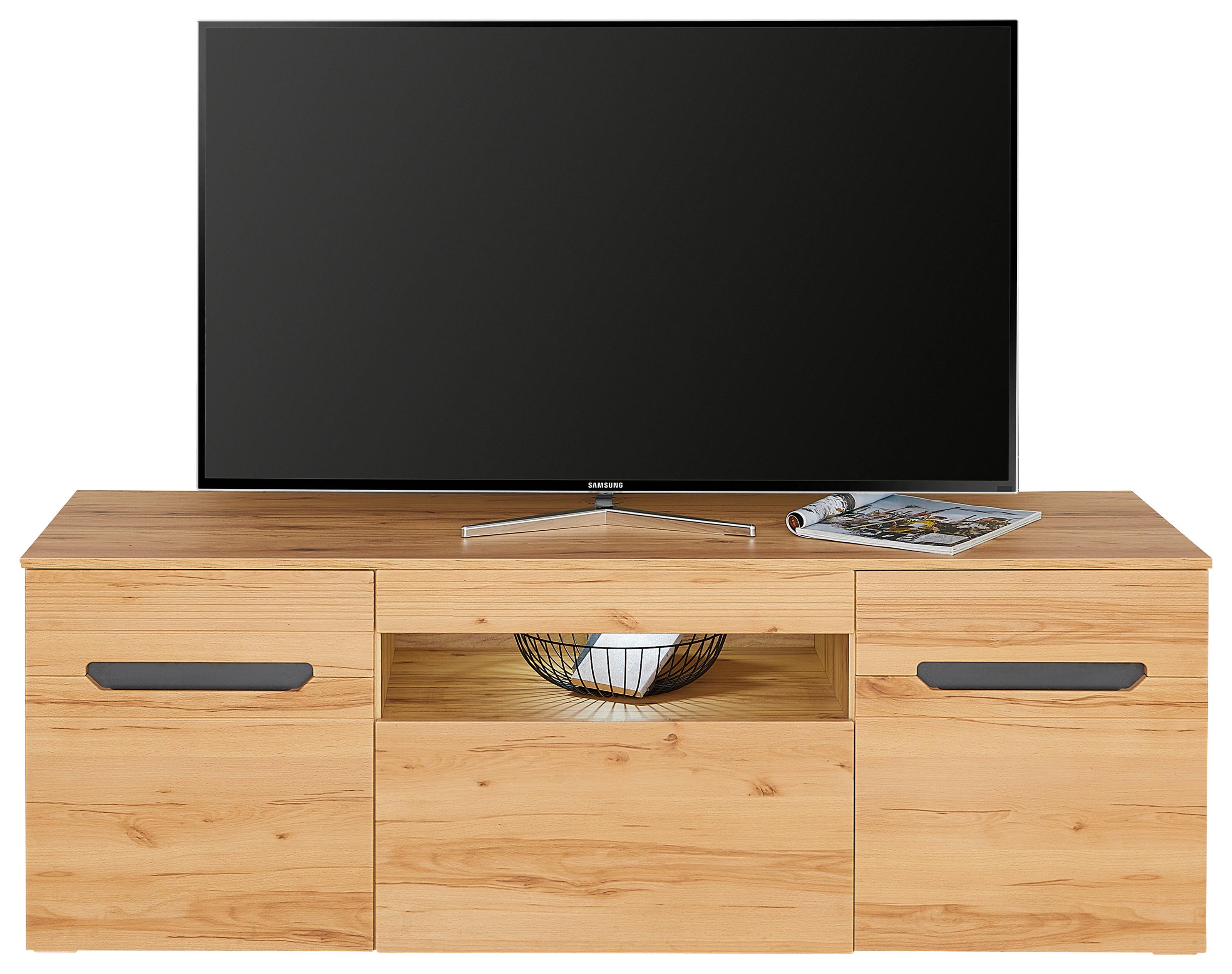 Tv-element Alana, Barva Bukve - Moderno, umetna masa/leseni material (156,6/57,4/50cm) - Mömax