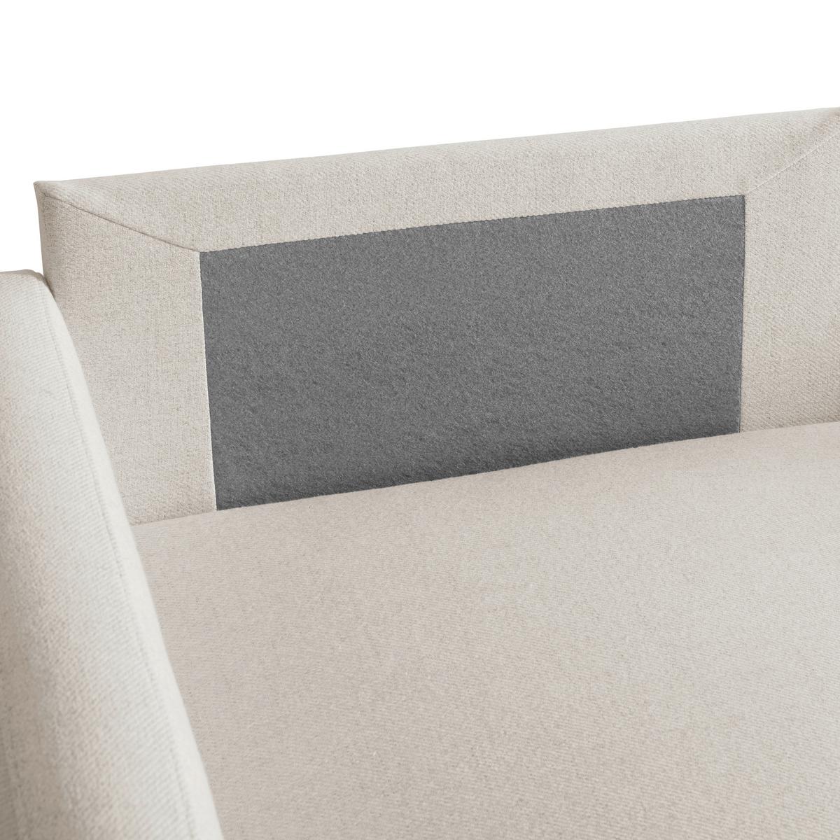 Wohnlandschaft Bergen Beige - Beige/Schwarz, MODERN, Holz/Holzwerkstoff (192/82/138cm) - Based