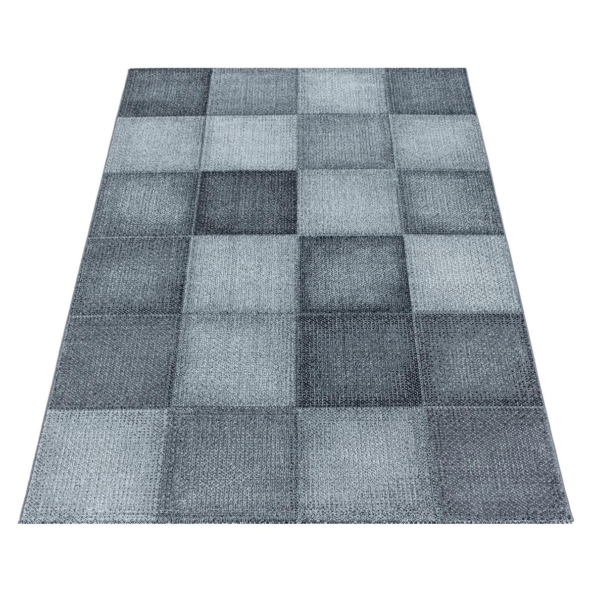 Webteppich Ottawa Grau ca. 140x200cm - Grau, Design, Textil (140/200cm)