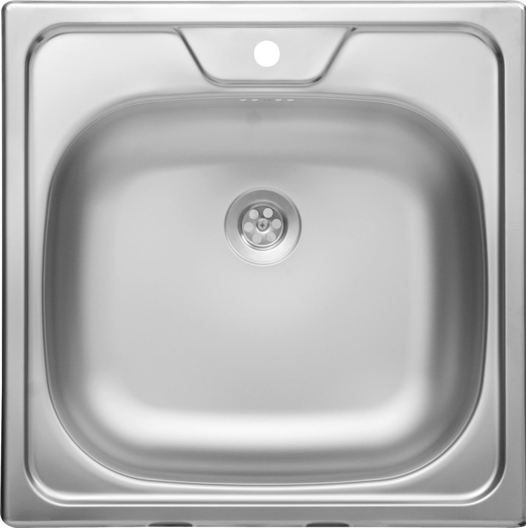 Spüle Solido N144, Typ: 113523008 - Metall (48/48cm)