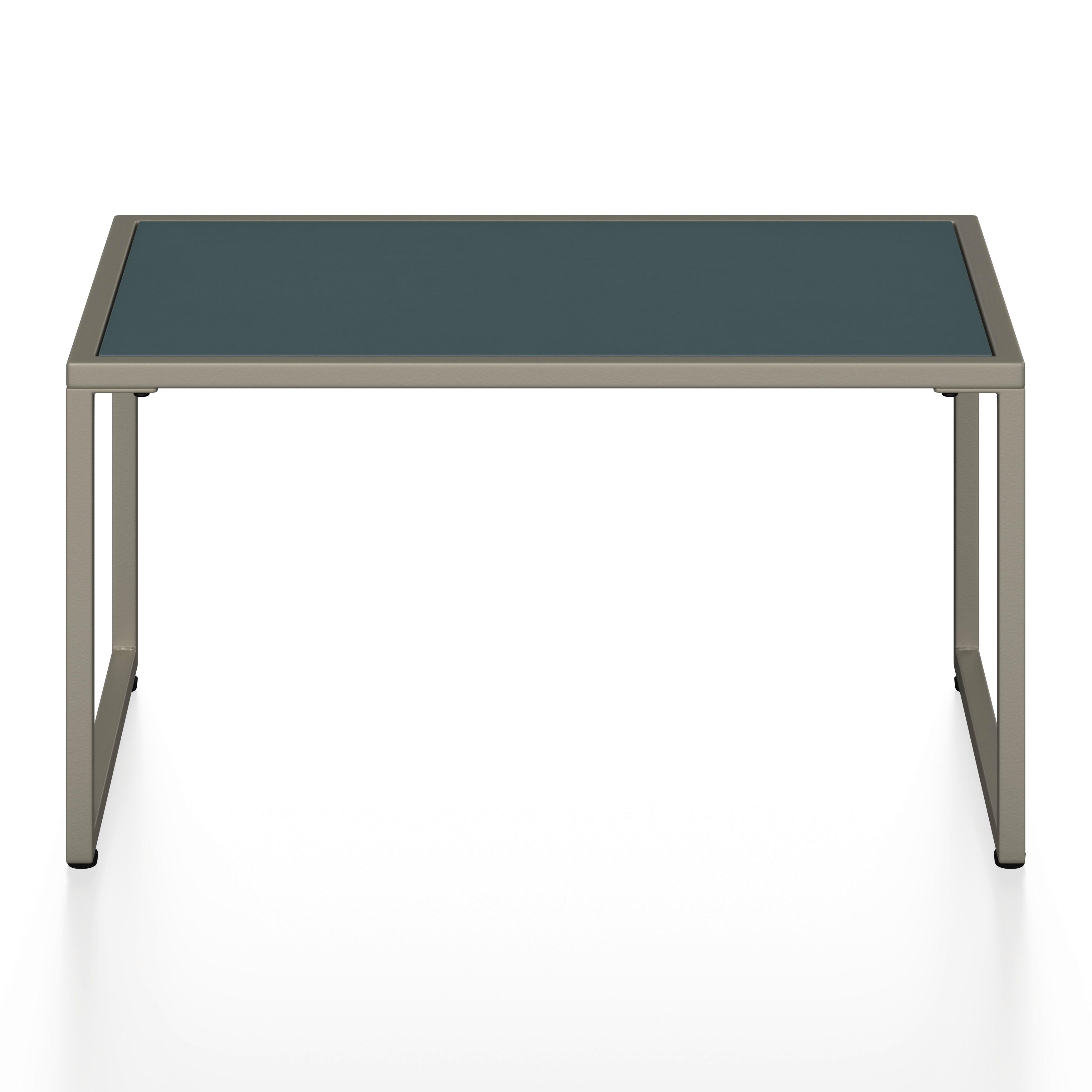 LOUNGEGRUPP LARA - grå/cremefärgad, Modern, metall/glas (114cm) - Bessagi Garden
