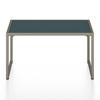 LOUNGEGRUPP LARA - grå/cremefärgad, Modern, metall/glas (114cm) - Bessagi Garden