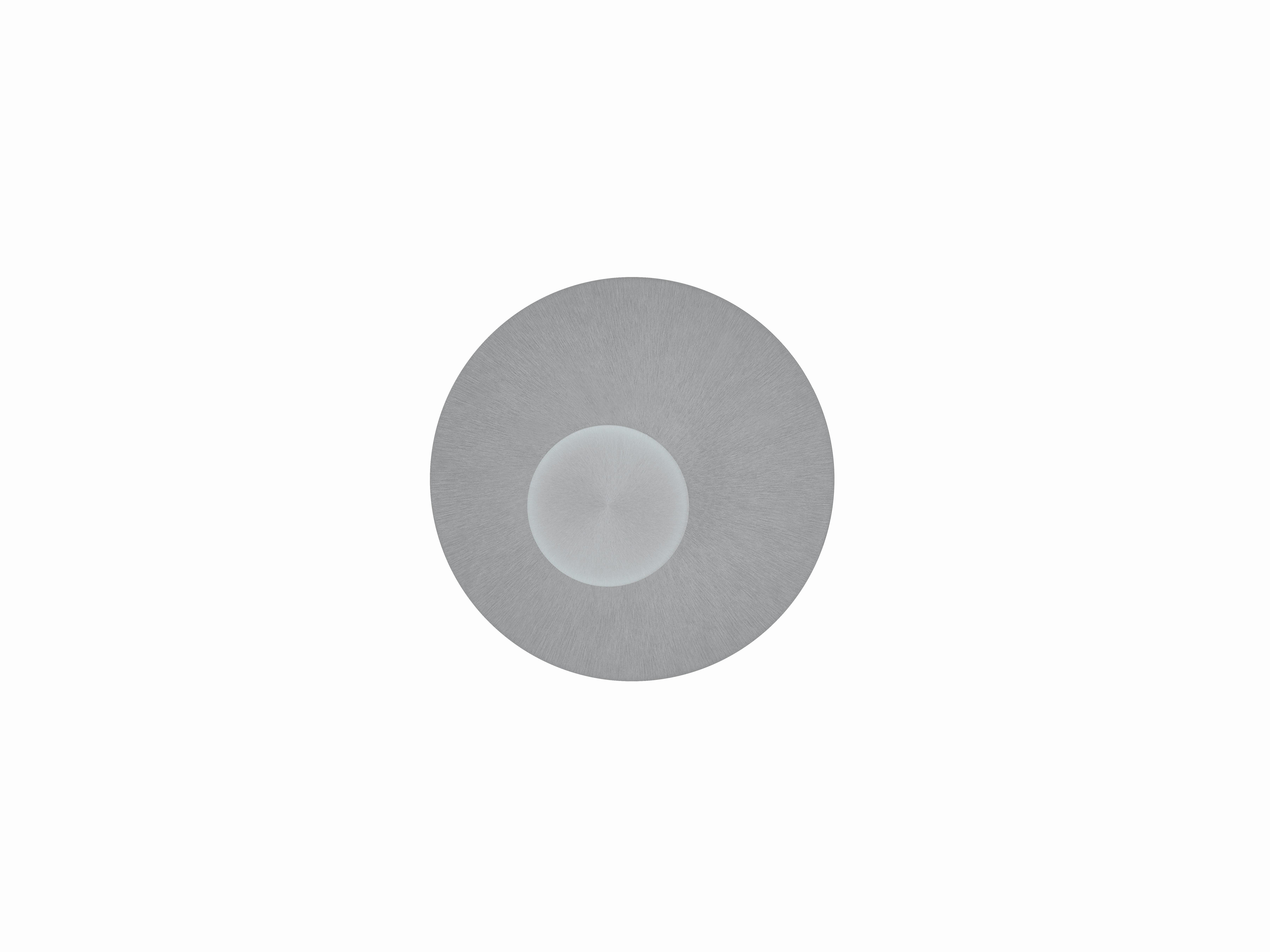 LAMPA SUFITOWA LED 70612/1-36 STELLA - kolor aluminiowy, Modern, metal (45/4cm) - Hell