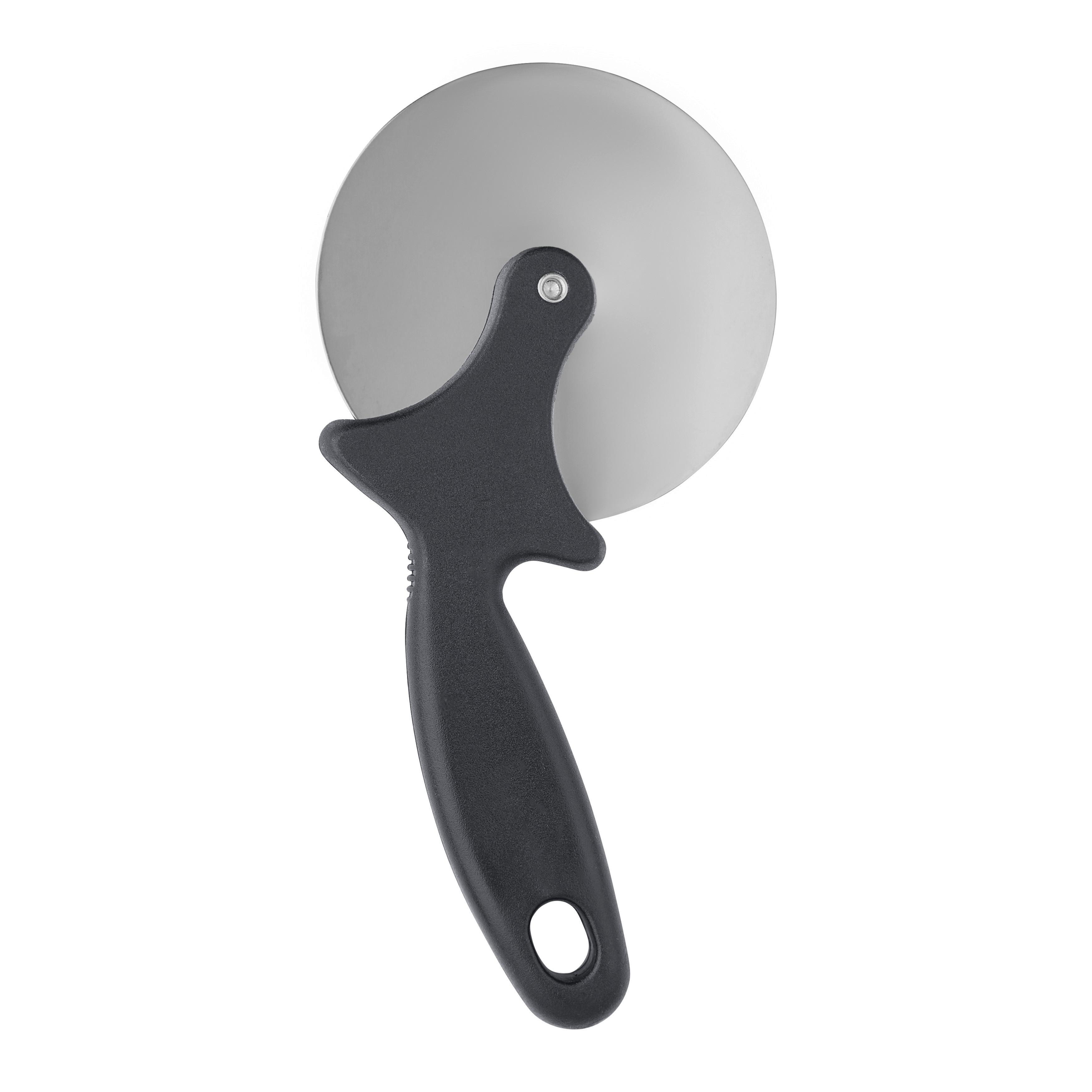 PIZZASKÄRARE KIKI - stålfärgad, Klassisk, metall/plast (20,5cm) - Mömax
