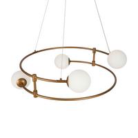 Pendelleuchte Balance Goldfarben max. 40 Watt - Goldfarben, Basics, Glas/Metall (61/24,5/61cm) - MAYTONI