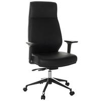 Chefsessel Vitoro ECO Schwarz - Schwarz, Basics, Leder/Kunststoff (68/123-130/68cm) - MID.YOU