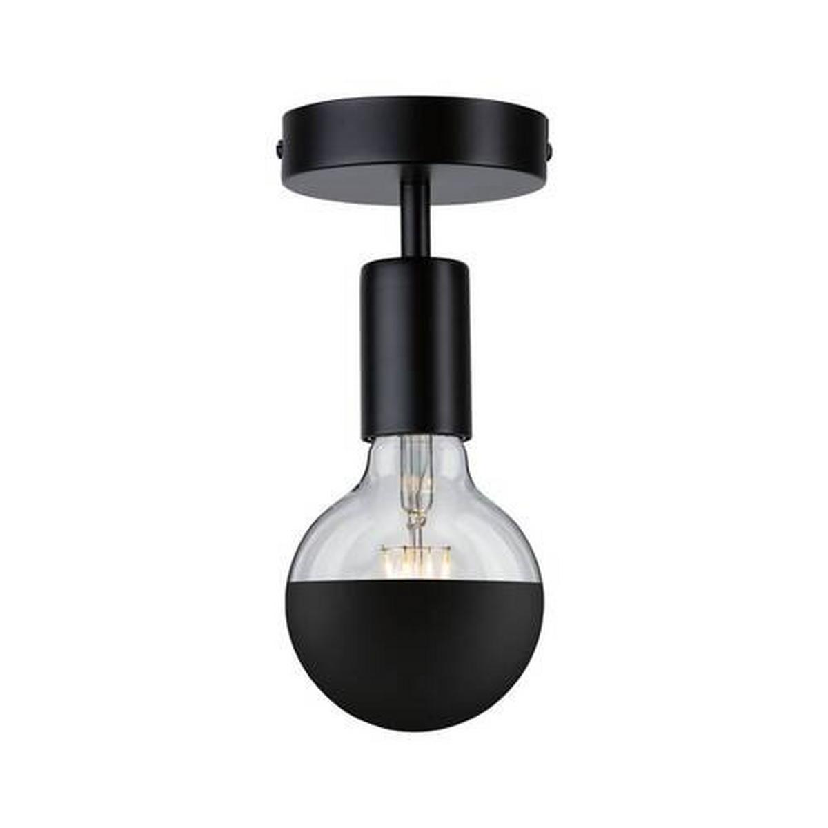 Schienensystem-Strahler Malja in Schwarz max. 40 Watt - Schwarz, Basics, Metall (10,0/12,5cm) - Paulmann