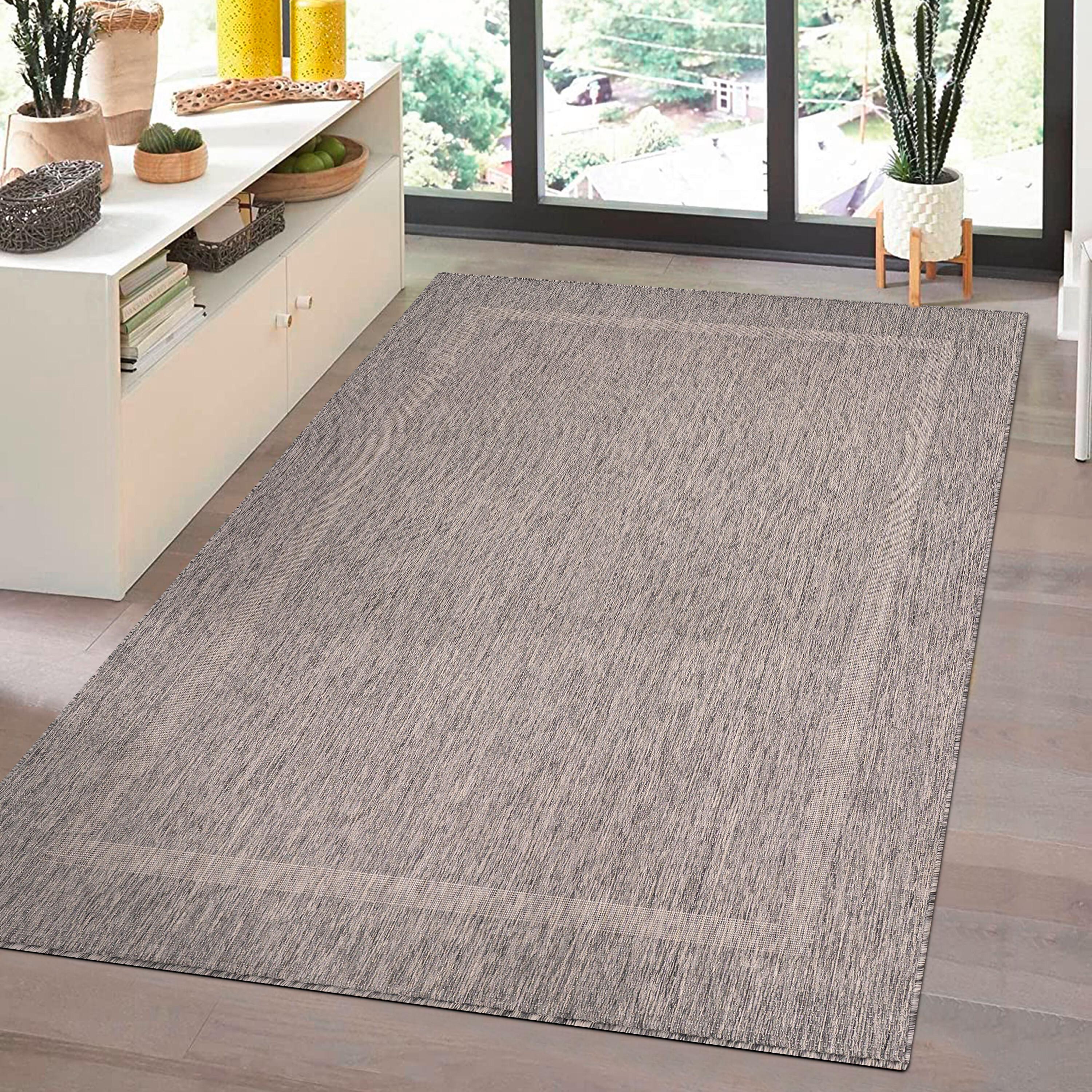 Ravno Tkana Preproga Relax, Siva, 240x340cm - siva, Basics, tekstil (240/340cm) - Novel