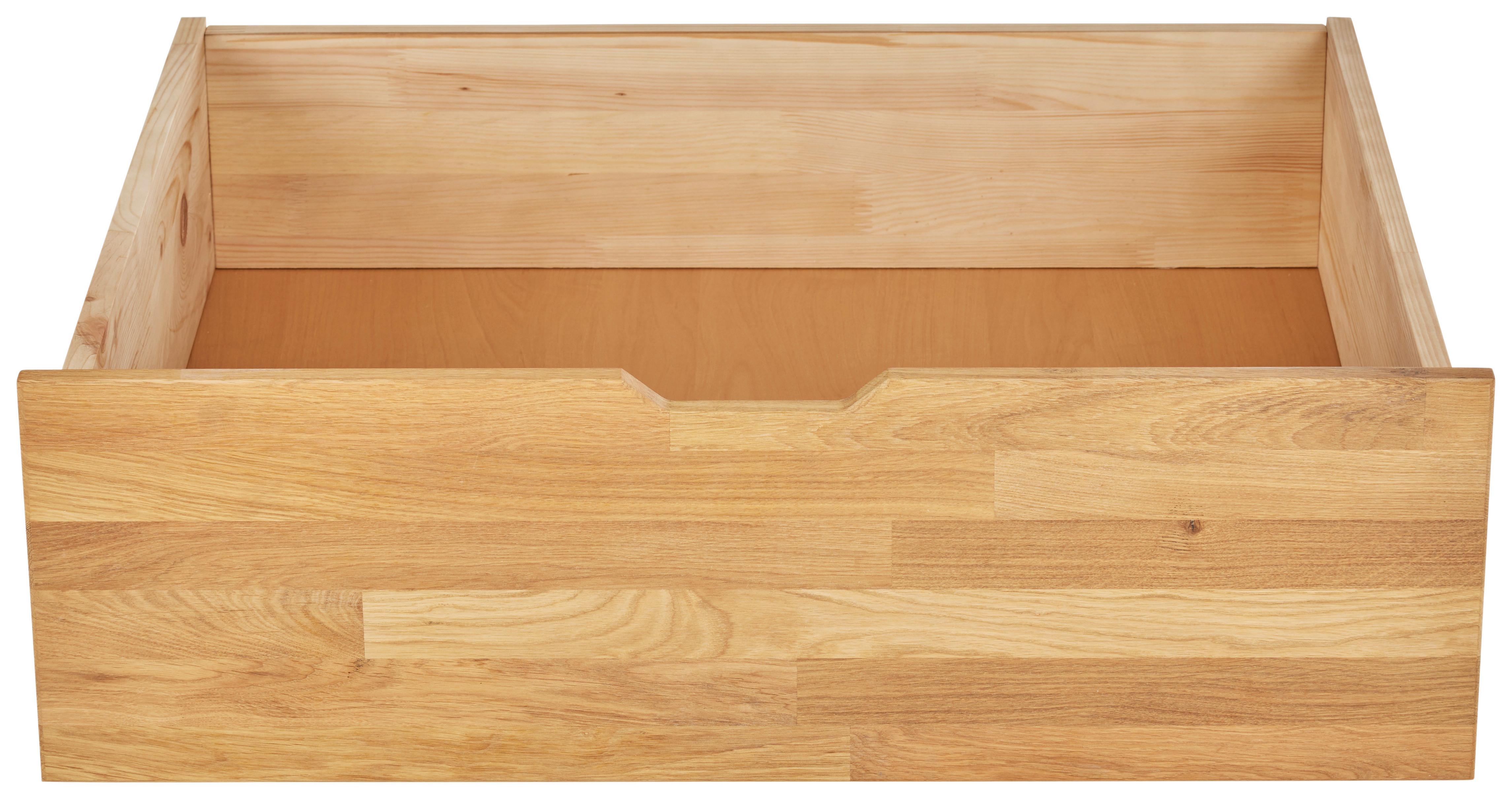 Bettschubkasten Darja in Wildeiche, 2er Set - Wildeiche, KONVENTIONELL, Holz/Kunststoff (83/26/68cm) - Based