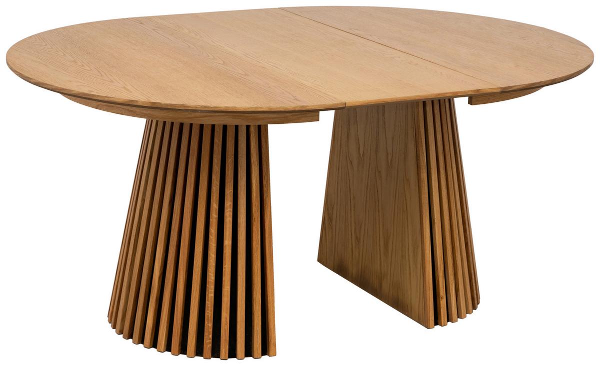 STÓŁ DO JADALNI RAMON  -EXKLUSIV- - kolor dębowy, Modern, drewno (120-200/120/75cm) - Carryhome